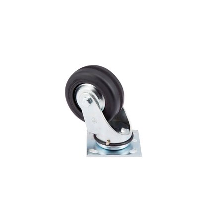NOBLES/TENNANT WHEEL - SWIVEL CASTER ASSEMBLY 5in x 2in GRAY POLY ON ALUM 1049049